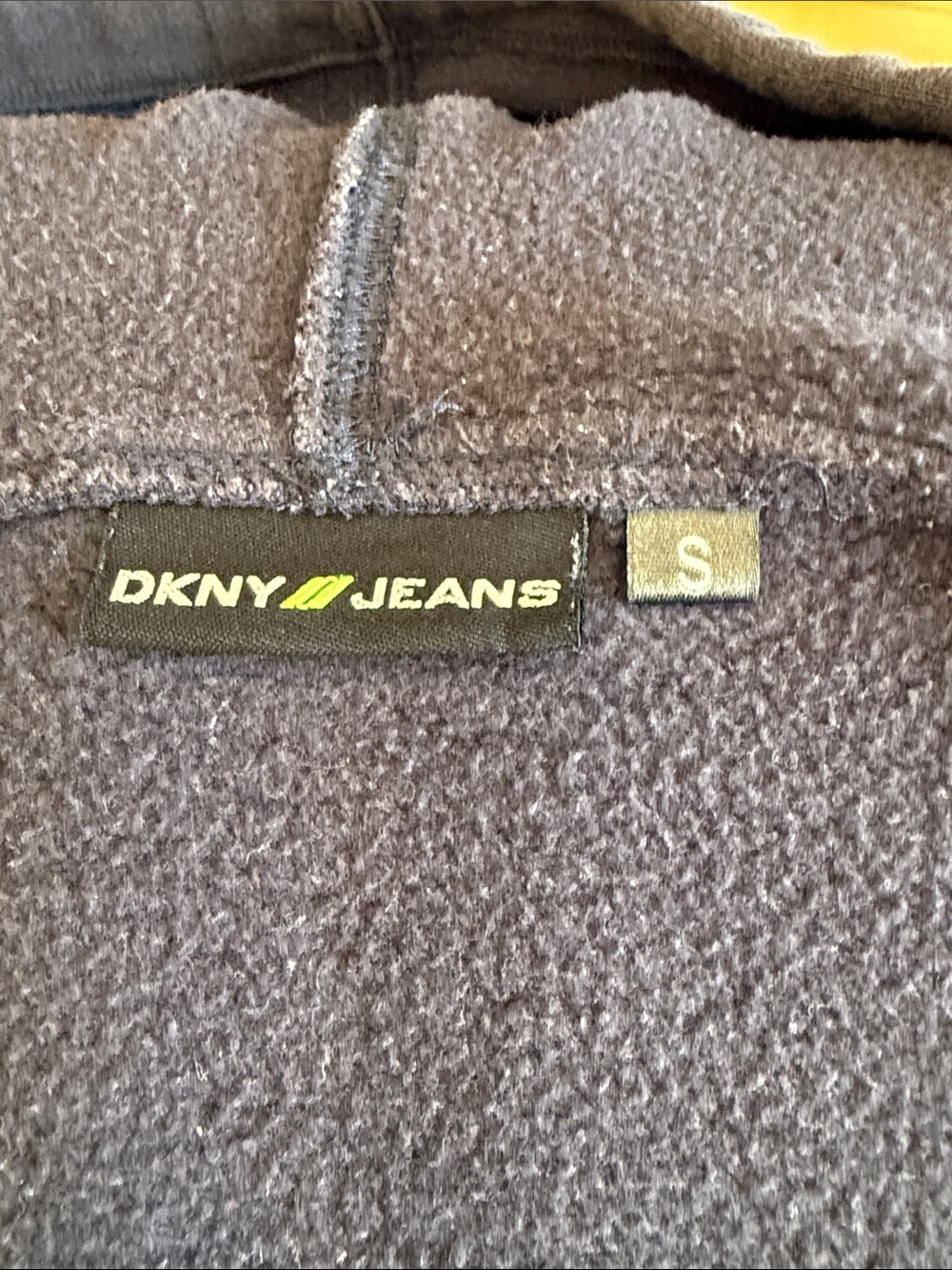 Dkny Black ladies Hooded Zip-Up Jacket with DKNY JEANS Appliqué - Picture 5 of 13